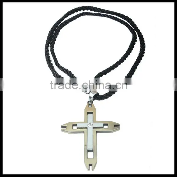 Titanium Steel Pendant Cross