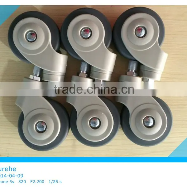 75mm Hospital Trolley Wheel With Brake photo-2