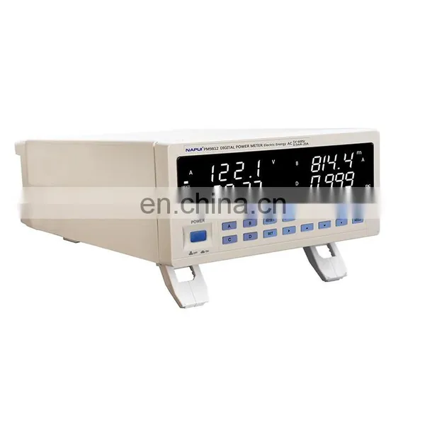 RS232 RS485 Communication Digital Watts Meter Factor Voltage Current Power Meter PM9812 With Good Quality photo-2