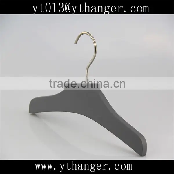CY-272 Used Baby Shops Clothing Wooden Hanger Small Wood Hanger photo-5