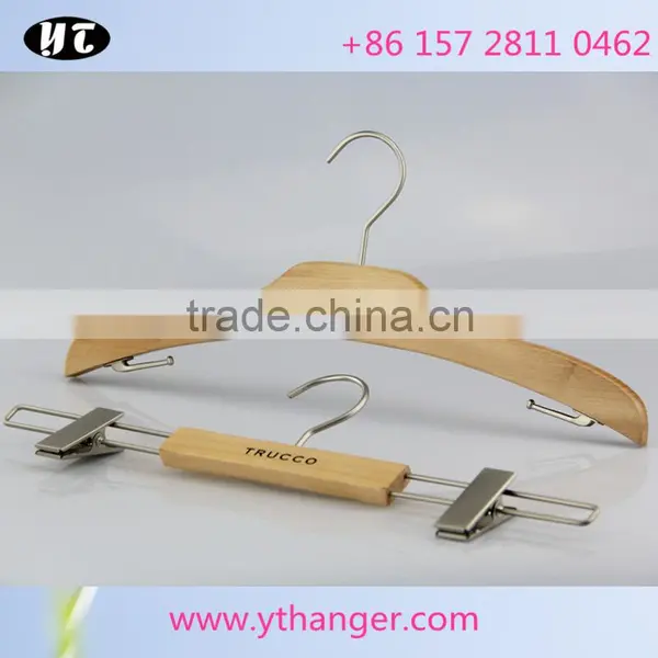 2016 Best Selling Wooden Hanger and Pants Hanger With Special Hook photo-5