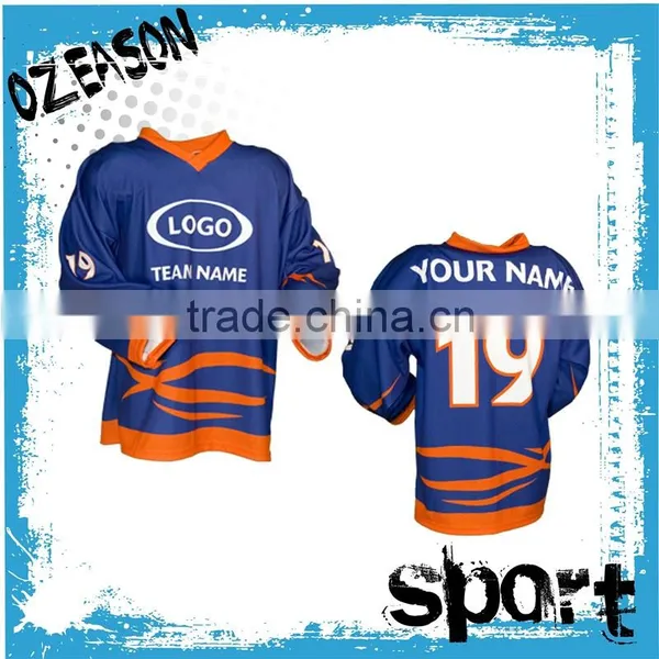 High Quality Ice Hockey Jersey Set Latest Design Supplier's Choice photo-5