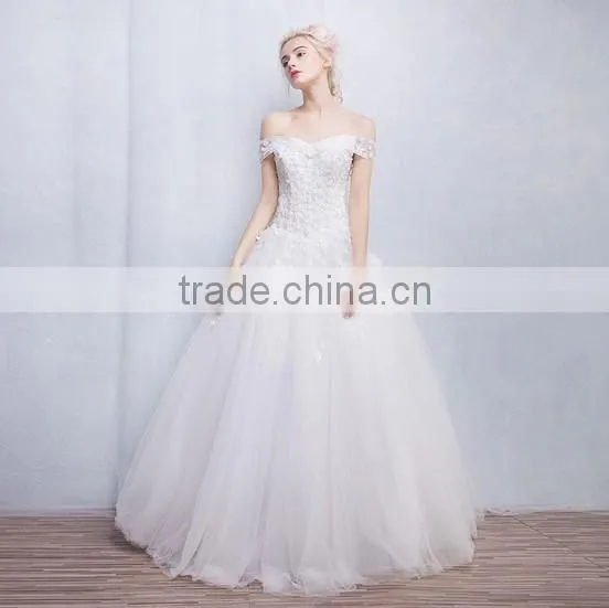 C71566A Sexy Princess See Through White Wholesale Ball Gown Wedding Dresses photo-2