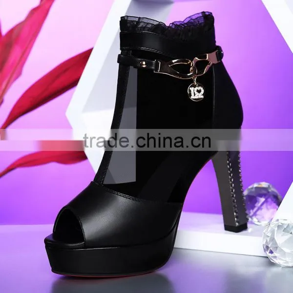 C71694A Latest Fashion Ladies High Heel Wedding Party Bride Shoes photo-3