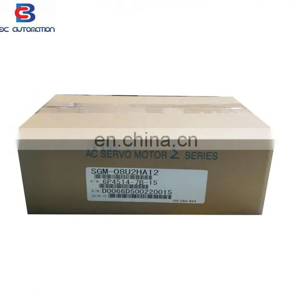 Hot Sale Japan Original AC Servo Motor For Yaskawa SGM-08U2HA12 Motors And Drive photo-4
