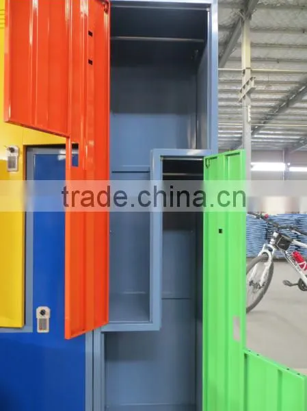 (DL-SL1)CKD Colorful 2 Door/6 Doors Z Shape Steel Locker Golf Lockers Storage Cabinet photo-6