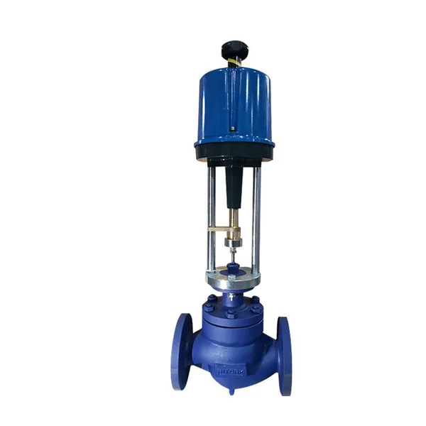 Manufacturer Wholesale Electric Temperature Regulating Valve Durable Flange Regulating Valve photo-3