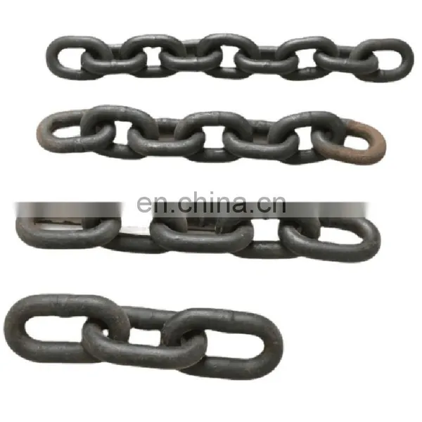 Custom Large Metal High Strength Welded Stud Link Ship And Boat Anchor Chain photo-2