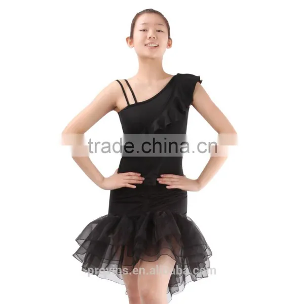 Hot Sale Black Fishtail Ballroom Dance Dress (WL02002) photo-2