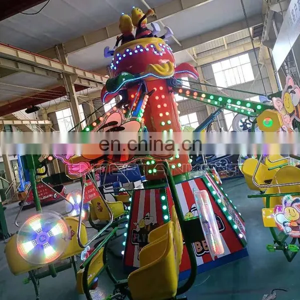 12 Seats Self Control Bee Bike Rides Amusement Park Swing Ride for Sale photo-5