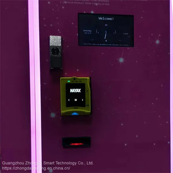 Stand Alone Smart Easy Operation Vending Machine For Eyelashes and False Hair Fashion Style For Sale photo-5
