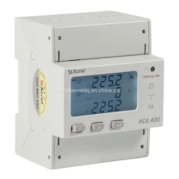 Acrel Charge Pile MID Energy Meter Three Phase AC Power Consumption Monitor ADL400 RS485 photo-2
