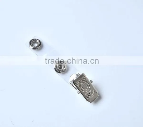 Small Badge id Card Holder Clip Metal Clip photo-5