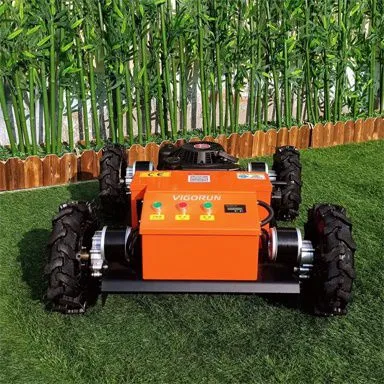 Радиоконтролируемая колёсная газонокосилка (VTW550-90 с электрическим запуском)