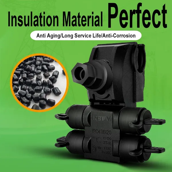 IPC Insulation Piercing Connector NSPV IPC4116120 Main Cable 10-120mm2 Tap Cable 2.5-16mm2 photo-2