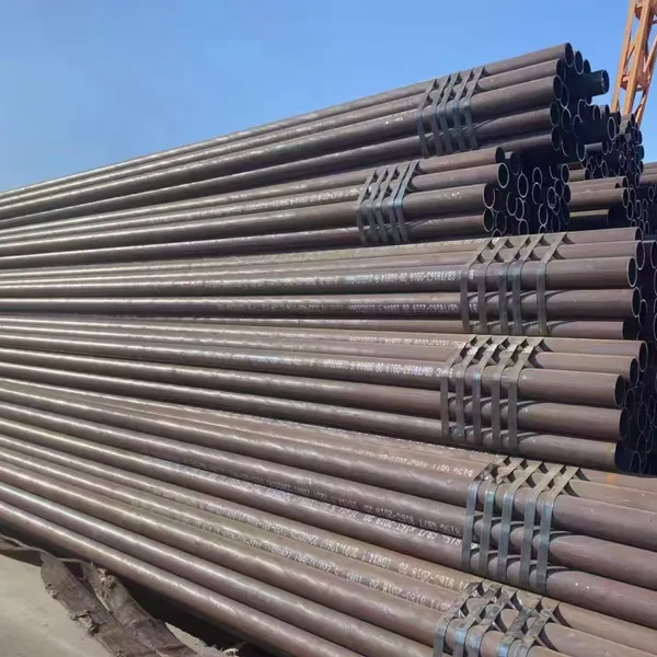 Baotou Steel GB/T6479 20# Q345B Q345C Q345D Q345E High Pressure Fertilizer Steel Pipe photo-5