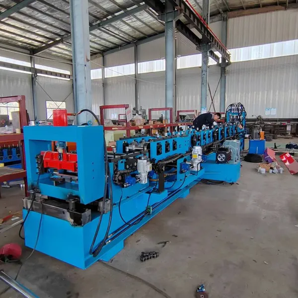 C Z Interchangeable Purlin C Channel Cold Roll Forming Machine