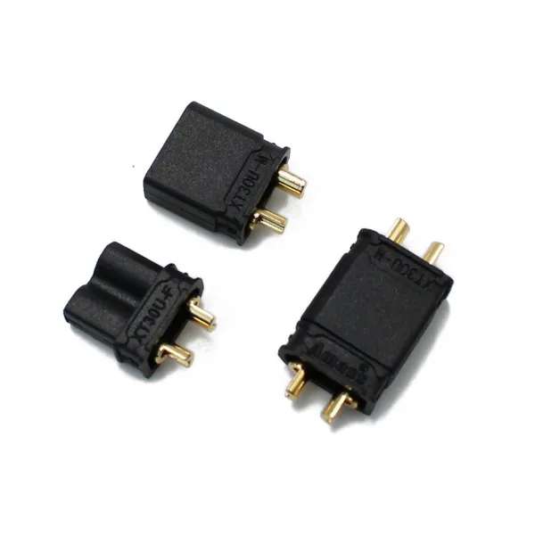 Amass High Current Connector Black XT30U-F/M 15A Battery Connector photo-5