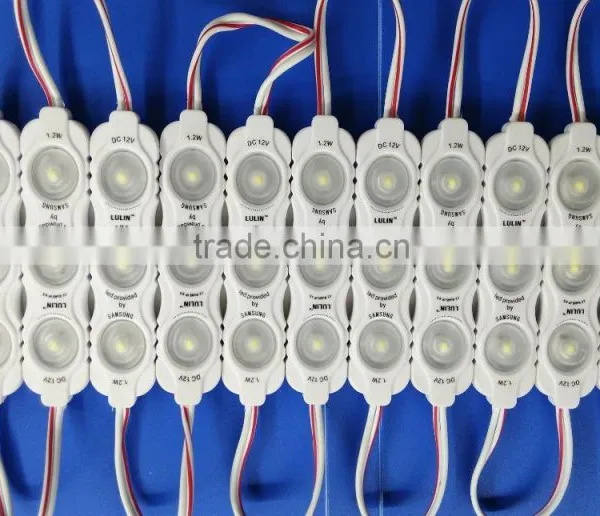 Expresschina 3 Chips SMD 2835/5050/5630/5730/3535 LED Module With Big Round Optical Lens photo-2