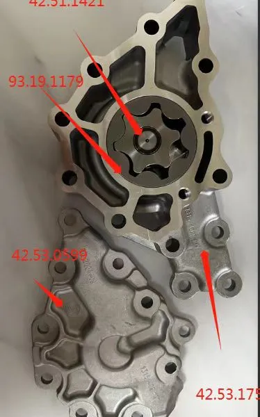 DAF Truck Transmission Parts, Synchronizer Parts, Oil Pump Assembly 42531421 42530599 93191179 42531750 photo-2