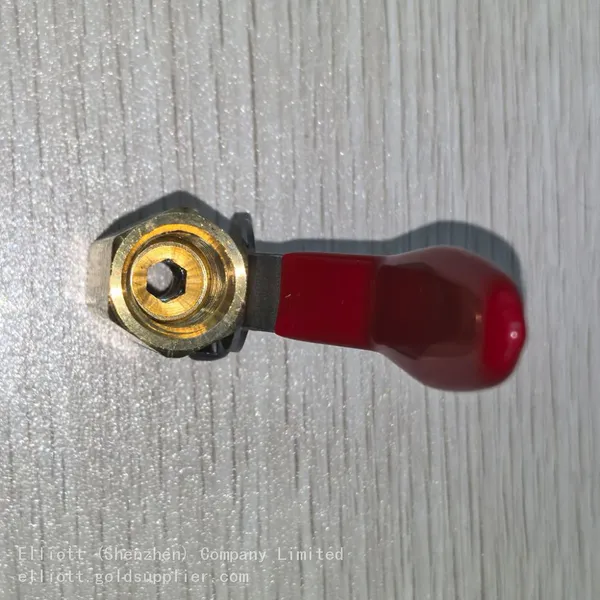Hamai BBS-01 Series Brass Small Shut Ball Valve Manual Control for LPG Gas Lever Handle Threaded for Air Oil Flow-Plumbing photo-4