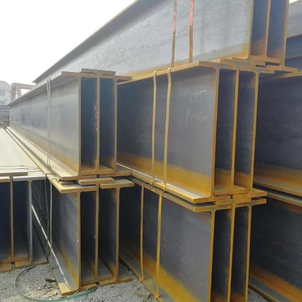 Factory Price Structural I-beams S23JR and S355JR Non-alloy Steel H-beams, 6m and 12m Long, Used in Steel Structure Houses.