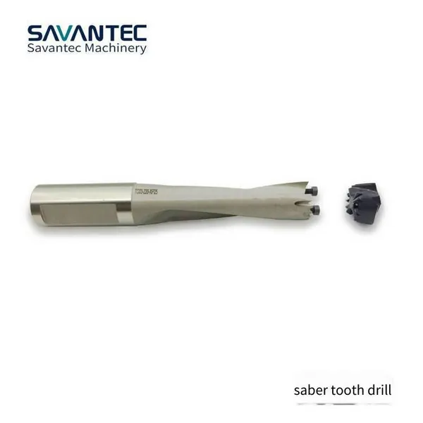 Supply of Saber-tooth Drills, Internal Cooling Crown Drills for Stainless Steel Deep Hole Machining, Tc08-180-xp20 photo-3