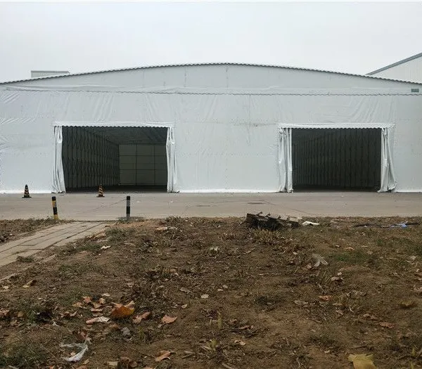 Warehouse Canopy With Surrounding Cloth, Foldable Electric Retractable Awning Manufactured by Factory. photo-2