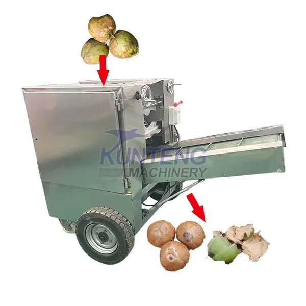 Coconut Dehusking Machine Automatic Dehusking Coconut Machine EPC