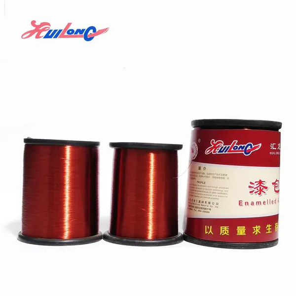 China Manufacturer Enamelled Aluminum Wire for Electric Motor Winding All Gauges Magnet Wire photo-2