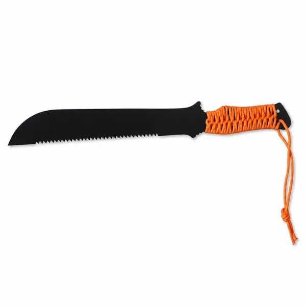 Wholesale Outdoor Utility Knife With Black Blade Camping Machete for Bushcraft and Garden Clearing photo-3