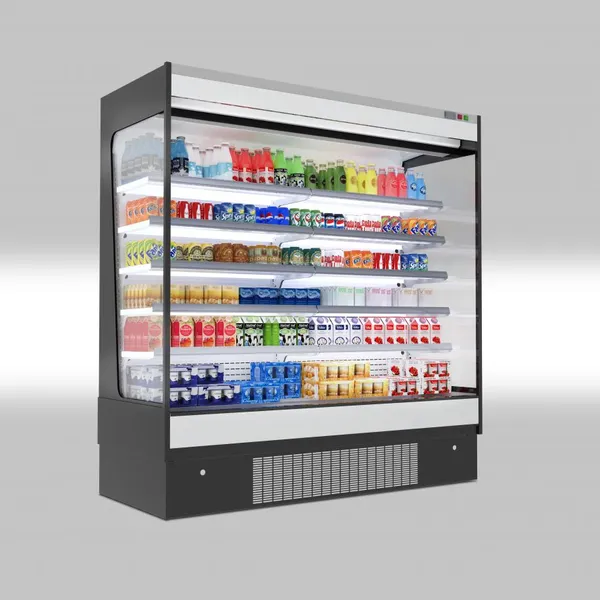 Convenience Store Refrigerator，Fresh Milk Refrigerator，Open Style Freezer photo-5