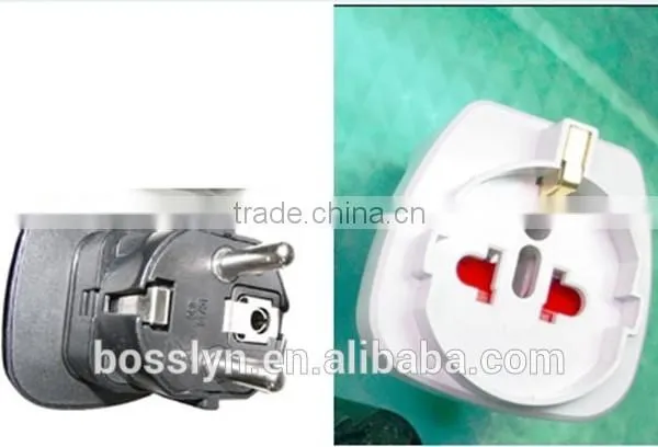 USA to Schuko Eu Germany AC Power Plug Adaptors With CE Certification photo-3