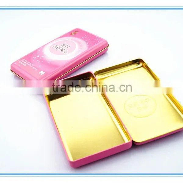 Card Tin Box/beautiful Rectangular Tin Box for Card photo-2
