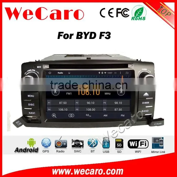Wecaro WC-BD6205 Android 5.1.1 Car Stereo Navigation For Byd f3 2006 -2013 Dvd Car Dvd Gps WIFI 3G Playstore photo-2
