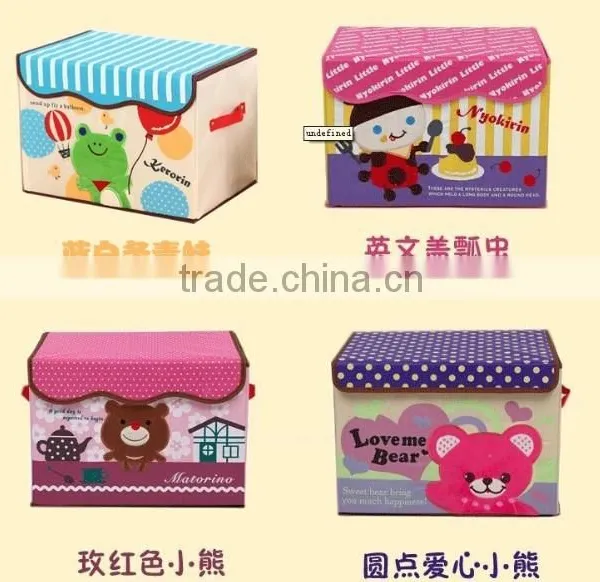 Non-woven Anime Plastic Storage Bins photo-3