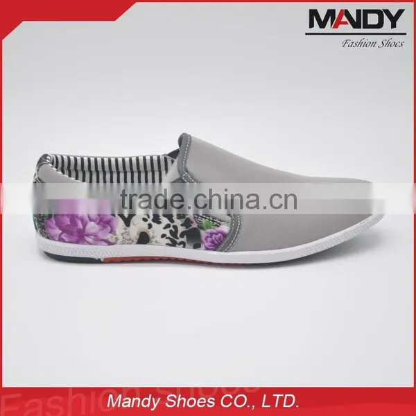 2016 Manufacturer Customized New Desinger Fabric Shoes Men Wholesale photo-2