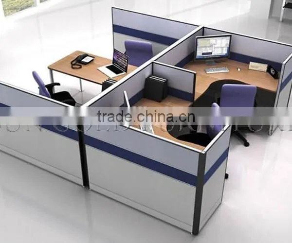 4 person office workstation furniture office cubicles (SZ-OD014)