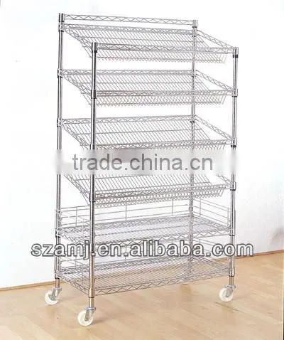 Brite Finish Wire Shelf