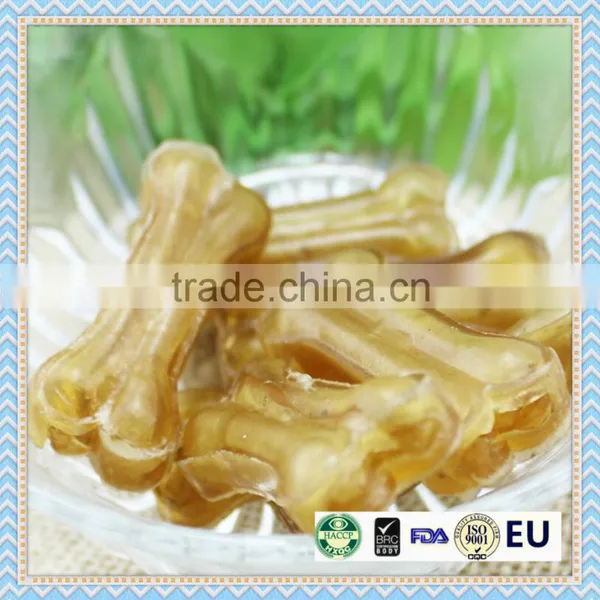 Natural Rawhide Knotted Dog Chew & Pet Snacks Food
