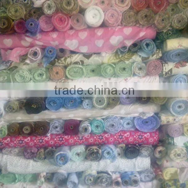 Polyester Cotton Stock Print Fabric photo-3