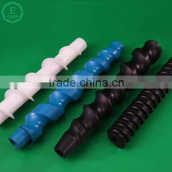 High Wear Resistance CNC Machined for Plastic Nylon Transporting Screw photo-6