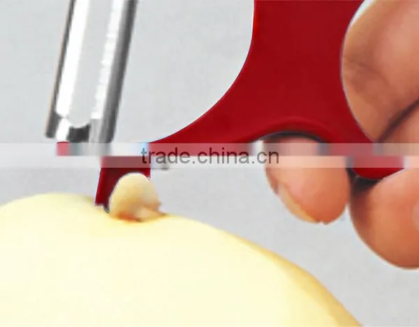 ABS+S/S 10.5*6.8 Kitchen Tools Small Potato Peeler/useful Potato Peeler photo-3