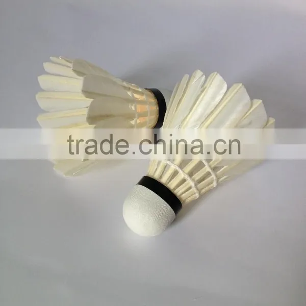 Duck Feather Cork Head Shuttlecock Badminton photo-2