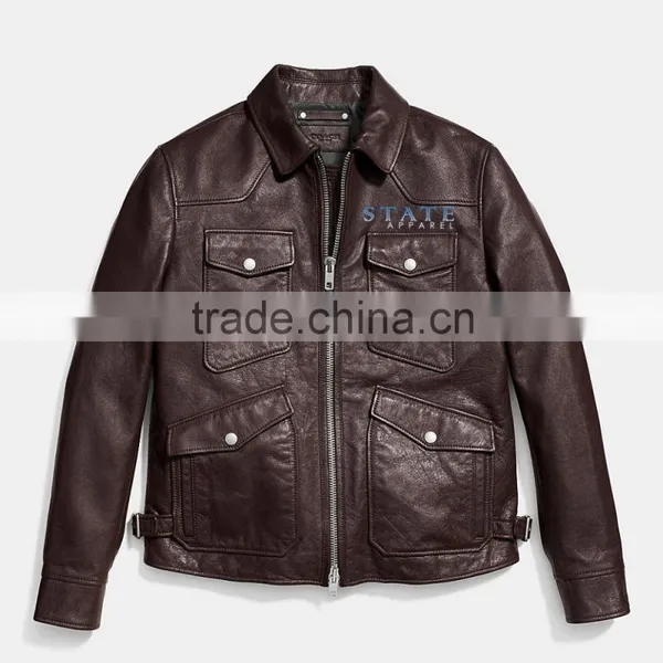 2016 New Fashion Leather Jackets photo-3