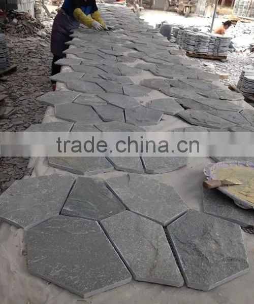 Popular Irregular Slate Crazy Paving Stone photo-3