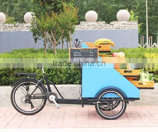 Fruit Vegetable Eco-friendly Street Vending Bike photo-2