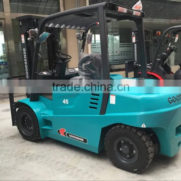 Wholesale Made in China 4.5ton LP Gas Engine Forklift Trucks for Sale photo-3