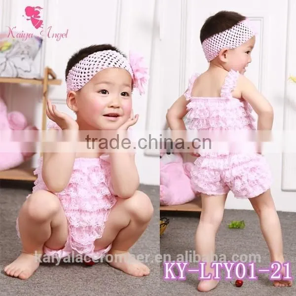 Wholesale Baby Romper Vintage Infant Newborn Baby Romper Ruffle Romper 2016 photo-2