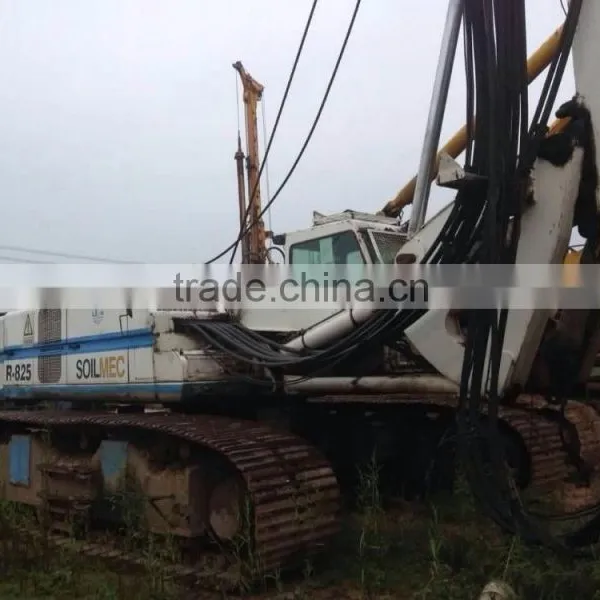Used Pilling Rig Soilmec R825 Italy Rotary Drilling Rig photo-2